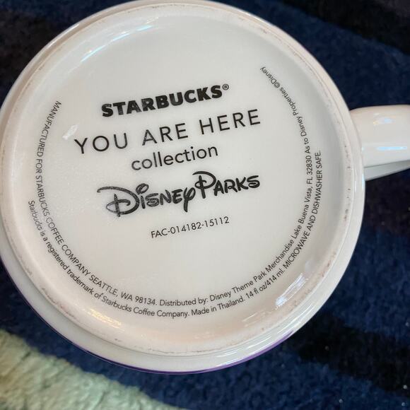 Starbucks Disney Parks Collection EPCOT You Are Here Coffee Mug - Picture 3 of 5